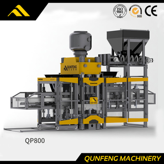 Machine de bloc de presse hydraulique entièrement automatique QP800