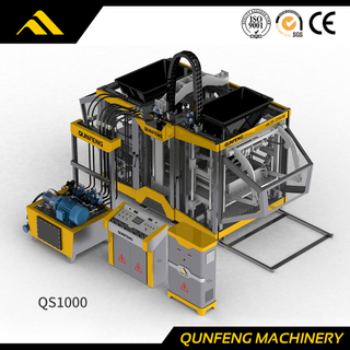 Machine de fabrication de blocs automatique avancée série 'Supersonic' (QS1000)