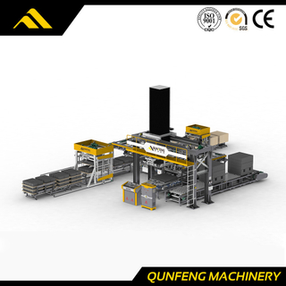 Système de palettisation en position haute (Cuber)