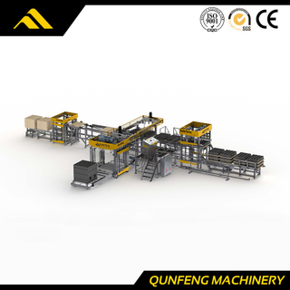 Système de palettisation en position basse (Cuber)