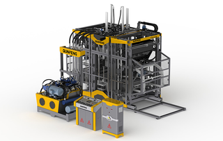 Machine de fabrication de briques en béton (QS1300-H)