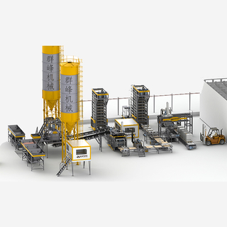  Ligne de production de blocs entièrement automatique 