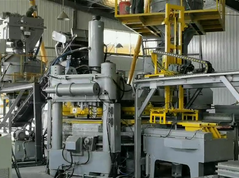 Plateau tournant &agrave; 6 stations de QPR600-6 pour le pressage de carreaux multicouches