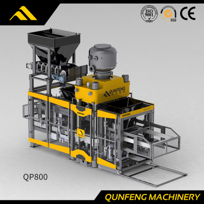 Machine de fabrication de briques de presse hydraulique QP800