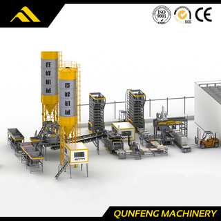 Ligne de production de blocs entièrement automatique