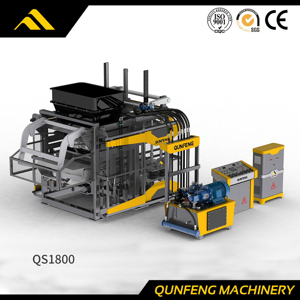 Fournisseur de machines de fabrication de blocs de la série 'Supersonic' (QS1800)